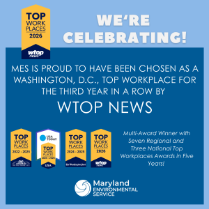 WTOP News Top Workplaces graphic. 